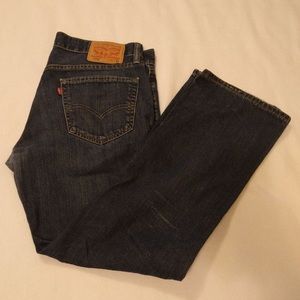 Men’s Levi navy blue 559’s